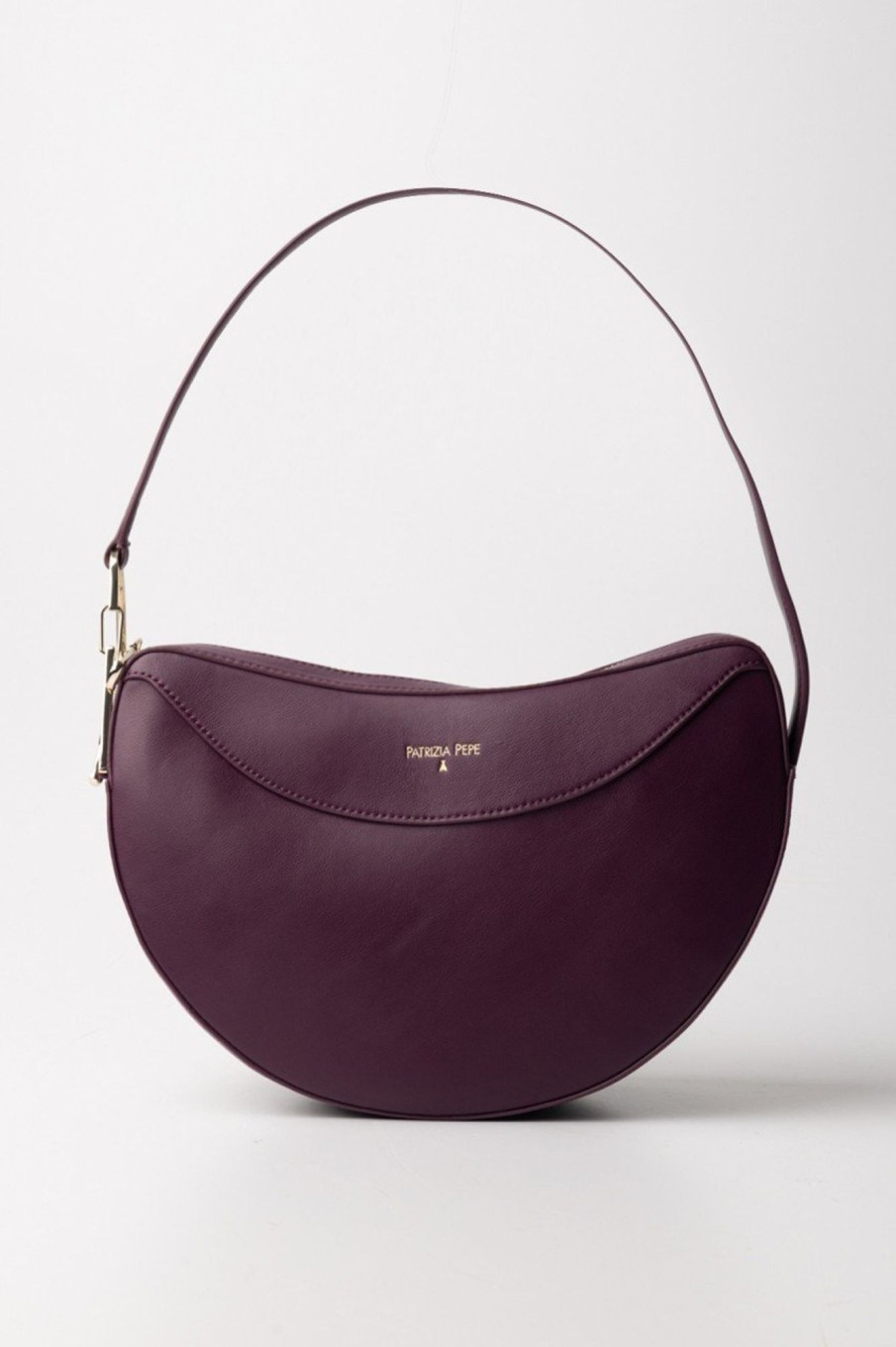 Patrizia Pepe Borsa Hobo Futuristic Purple New