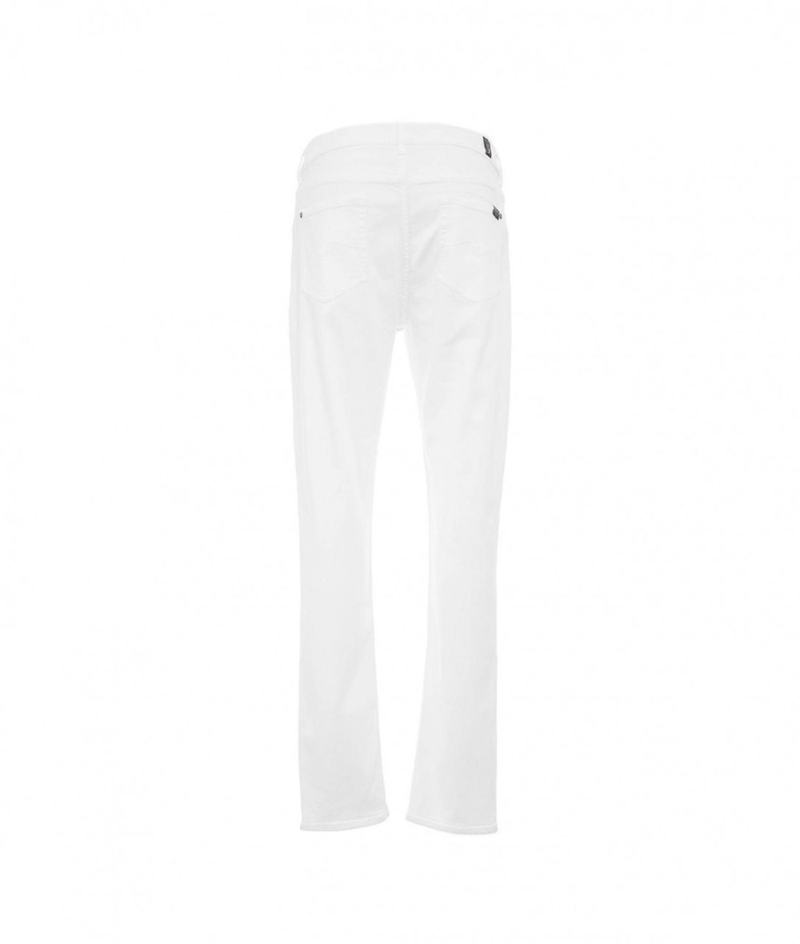 7 for all mankind Jeans Slimmy Tapered Bianco Clearance