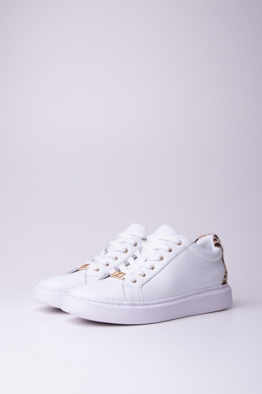 Twin-Set Sneakers Con Dettaglio Animalier Bianco Ottico Wholesale