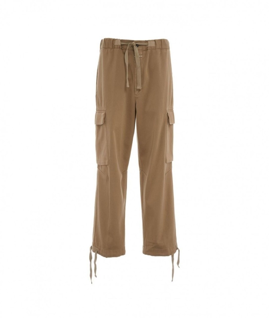 Closed Pantalone Cargo Freeport Wide Cammello Clearance