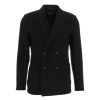 T Jacket Blazer A Costine Nero Wholesale