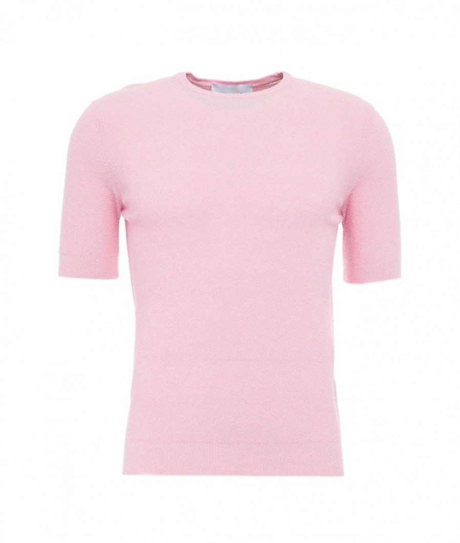 Gender T-Shirt In Spugna Rosa Clearance