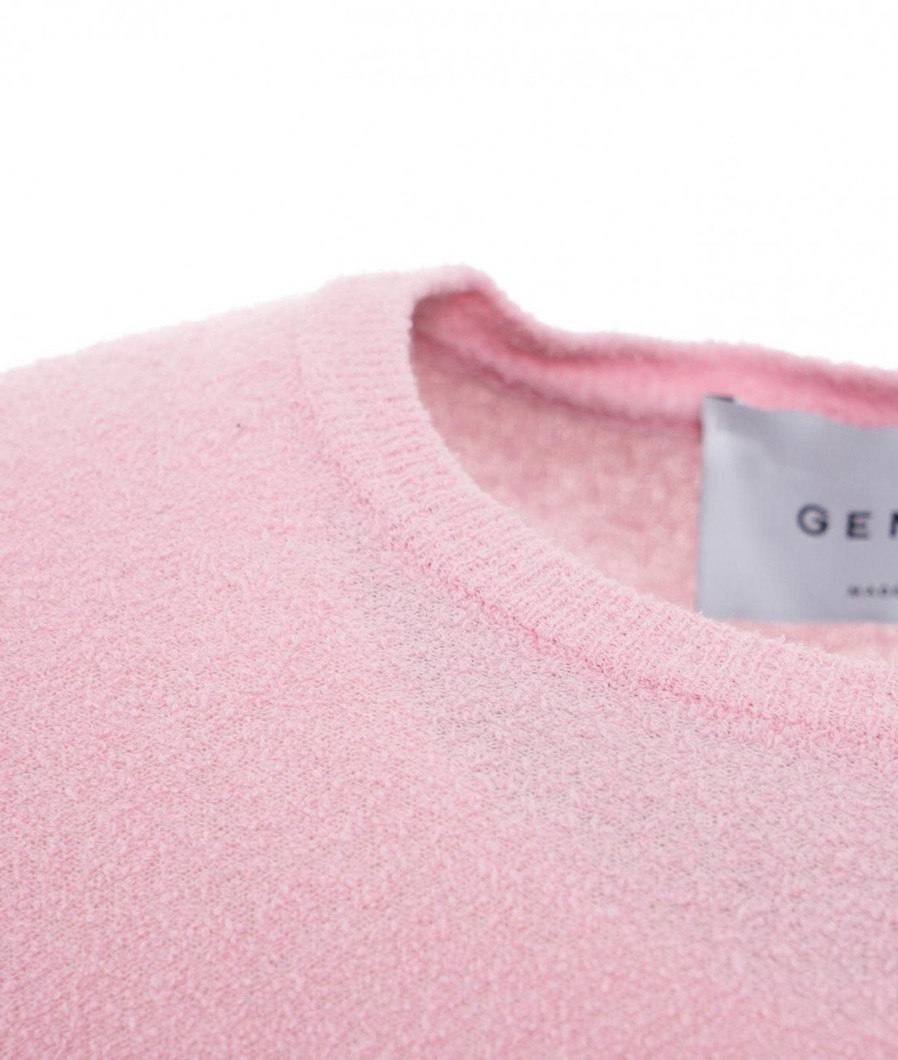 Gender T-Shirt In Spugna Rosa Clearance