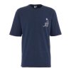 Kangol T-Shirt Etter Of Head Blu Scuro Wholesale