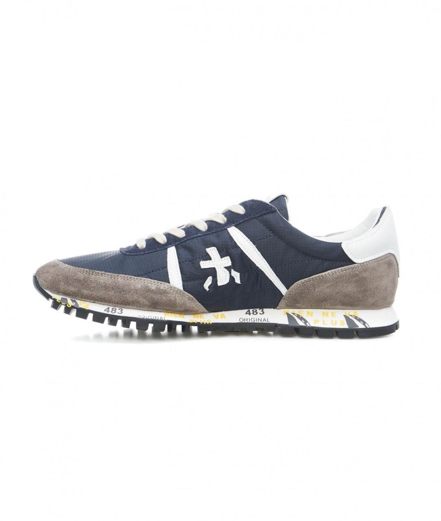 Premiata Sneakers Sean Blu Scuro Hot