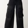 Aniye By Jeans Cargo Tina Dusty Black New