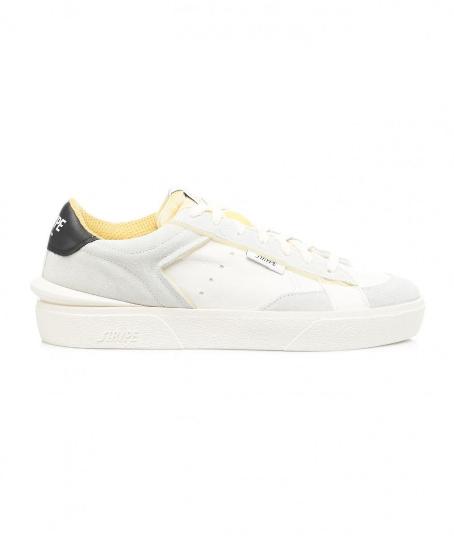 Strype Sneakers Bianco Clearance