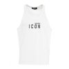 Dsquared2 Tank Top Con Logo Bianco Best