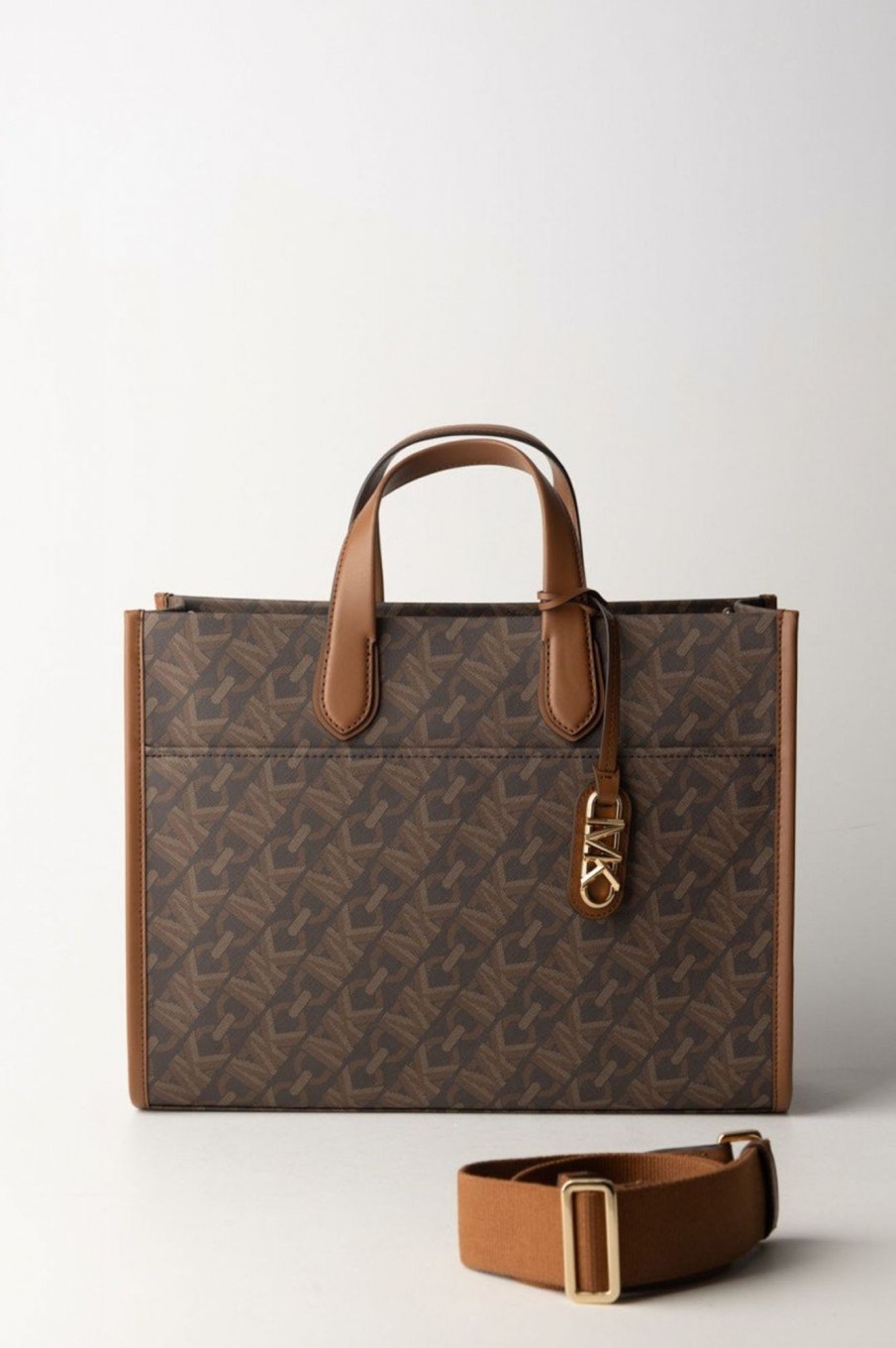 Michael Kors Borsa Tote Gigi Large Brn/Luggage Clearance