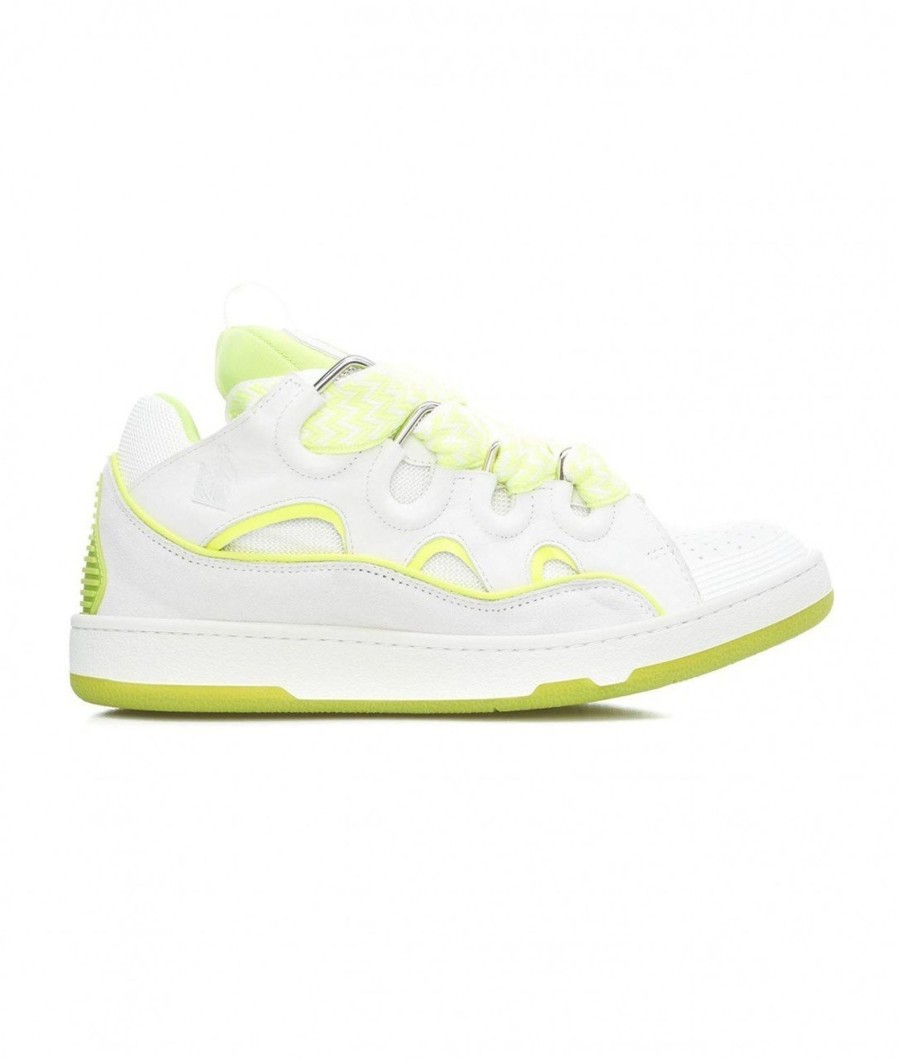 Lanvin Sneakers Curbe Bianco Hot