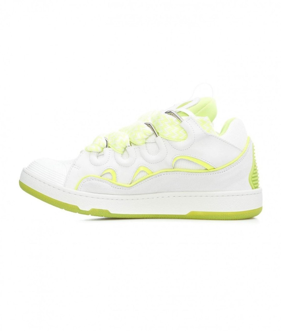 Lanvin Sneakers Curbe Bianco Hot