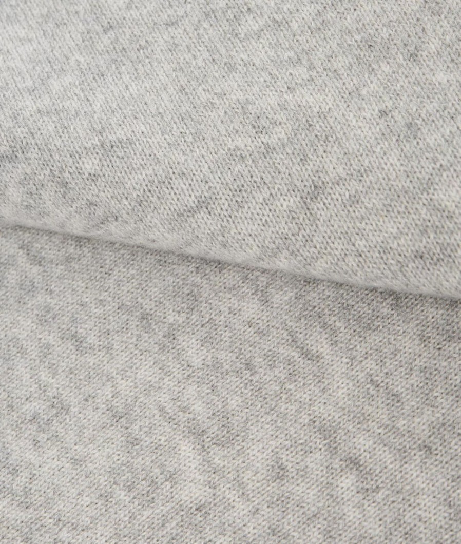 kangra Sciarpa A Maglia Reversibile Grigio Wholesale