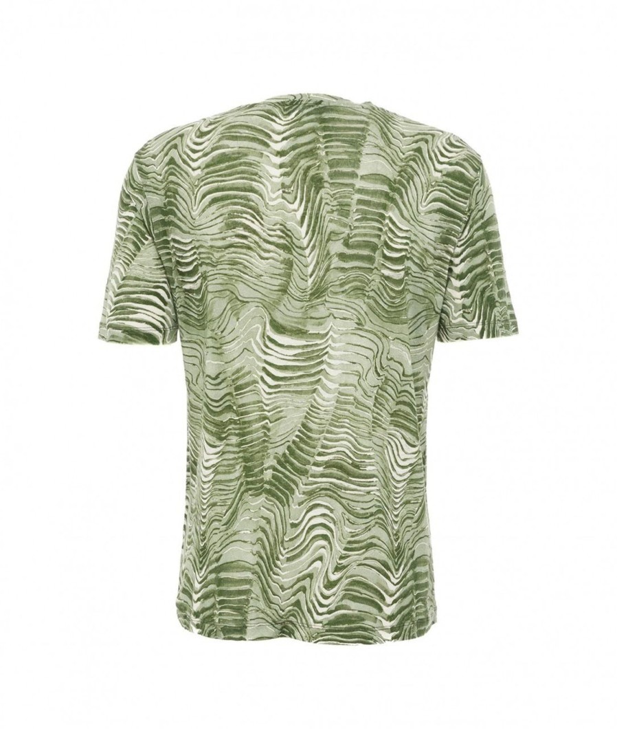 Daniele Fiesoli T-Shirt Con Stampa Verde Best