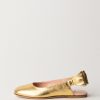 ELISABETTA FRANCHI BAMBINA Sandali Chanel Laminati Gold Online