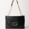 Twin-Set Borsa A Tracolla Morbida Con Patta Nero Wholesale