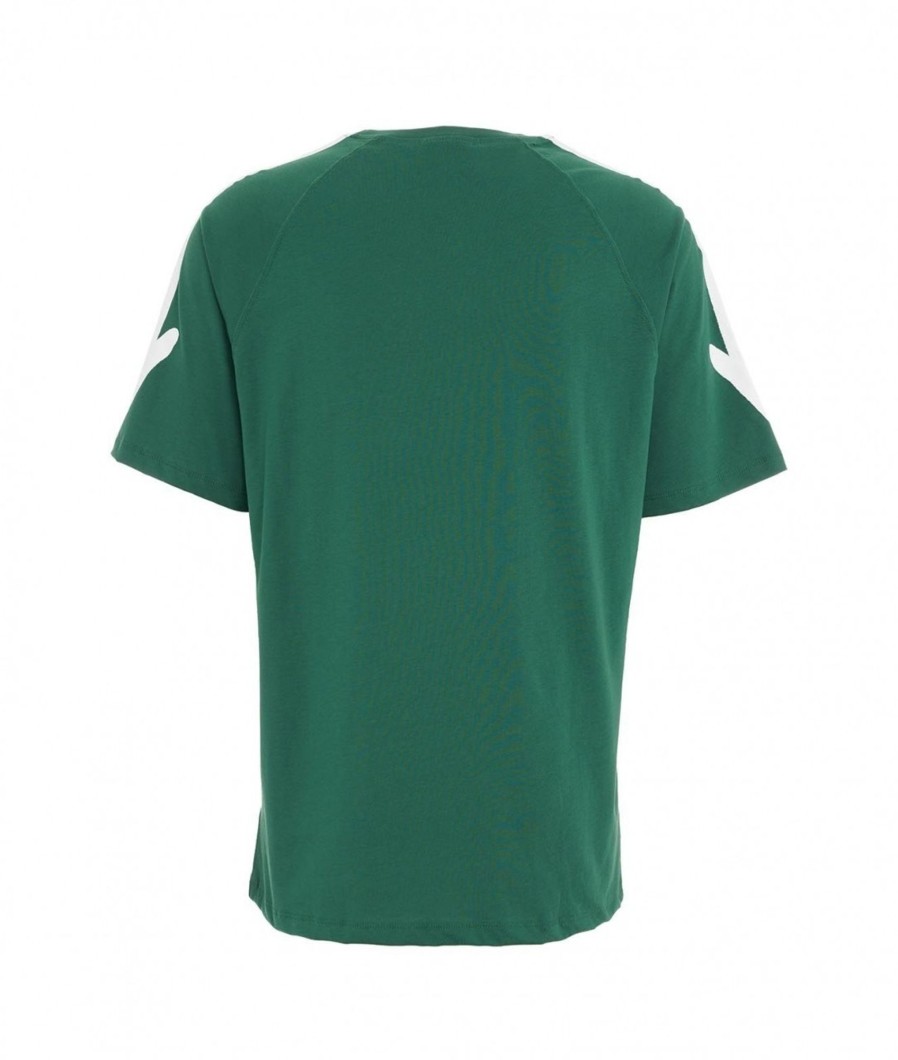 Disclaimer T-Shirt Con Stapa Del Logo Verde Wholesale