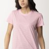 Patrizia Pepe T-Shirt Con Strass Fresh Pink Wash Online