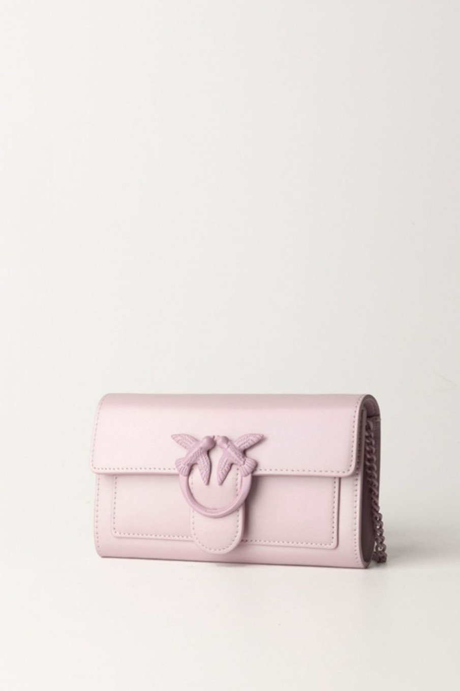 Pinko Pochette Love One Wallet Lilla-Block Color Best