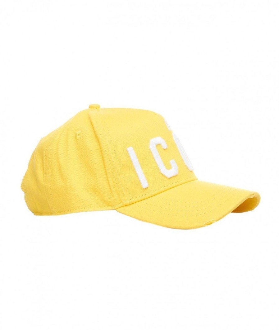 Dsquared2 Baseball Cap Giallo Wholesale