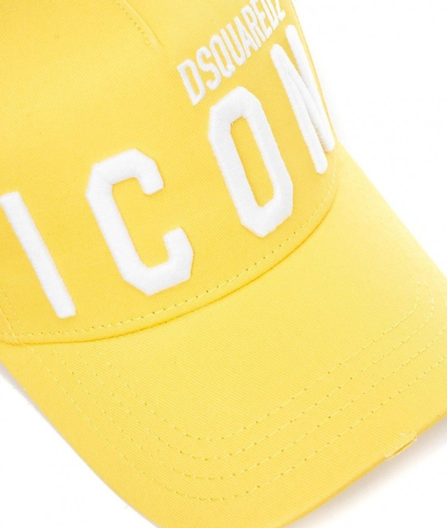 Dsquared2 Baseball Cap Giallo Wholesale