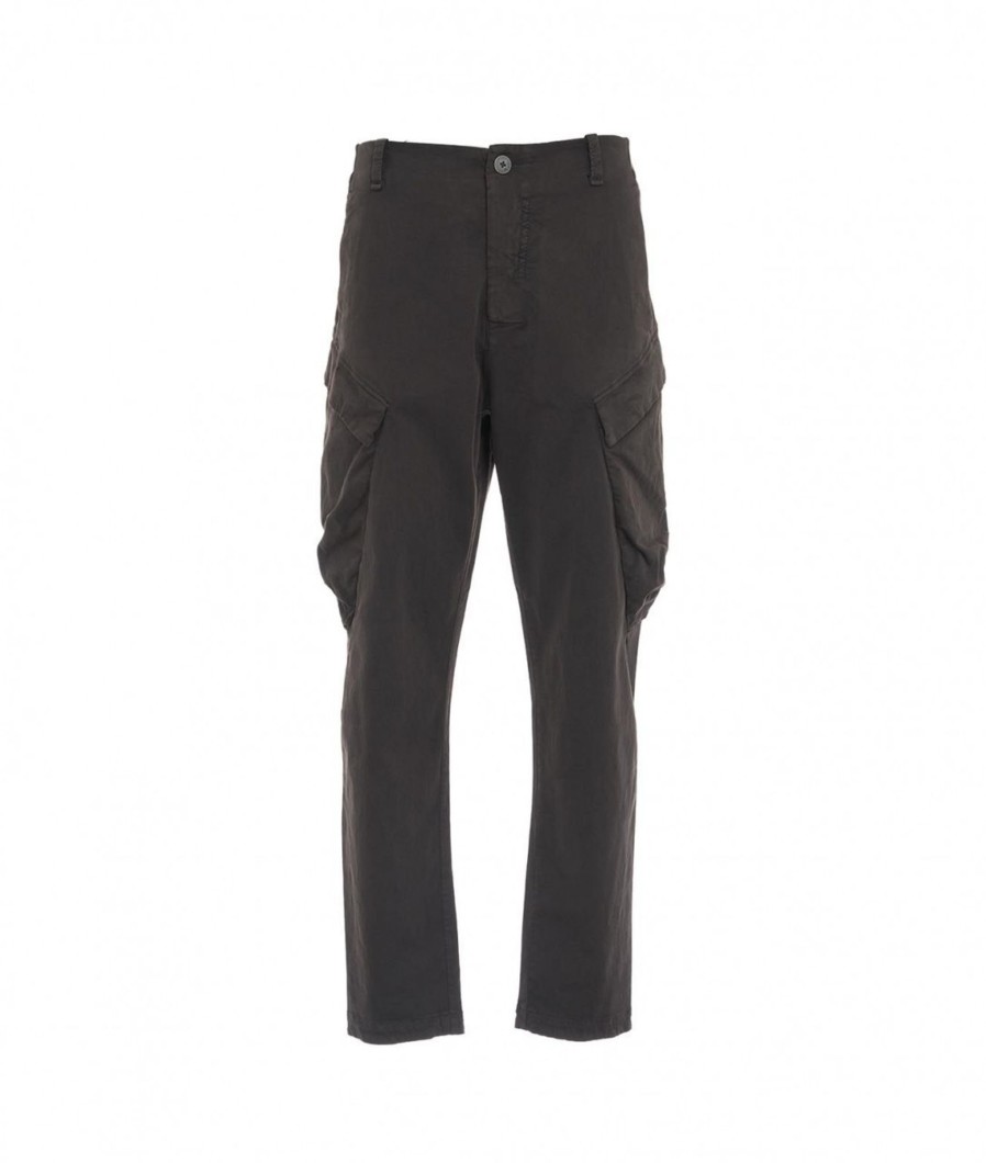 Transit Pantaloni Con Tache Cargo Grigio Best