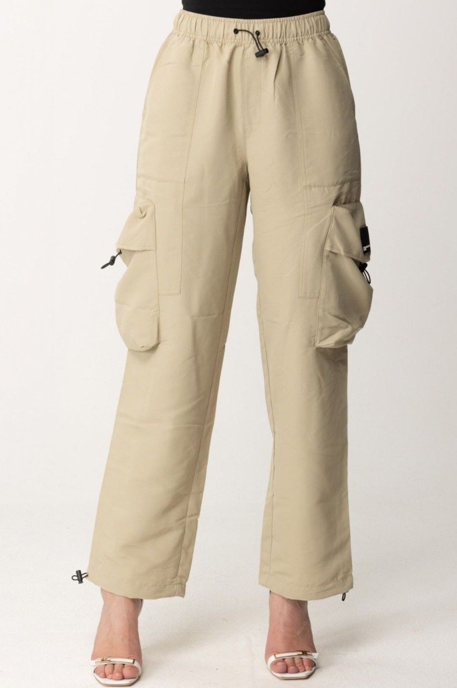 Karl Lagerfeld Pantaloni Cargo Utility Twill Online