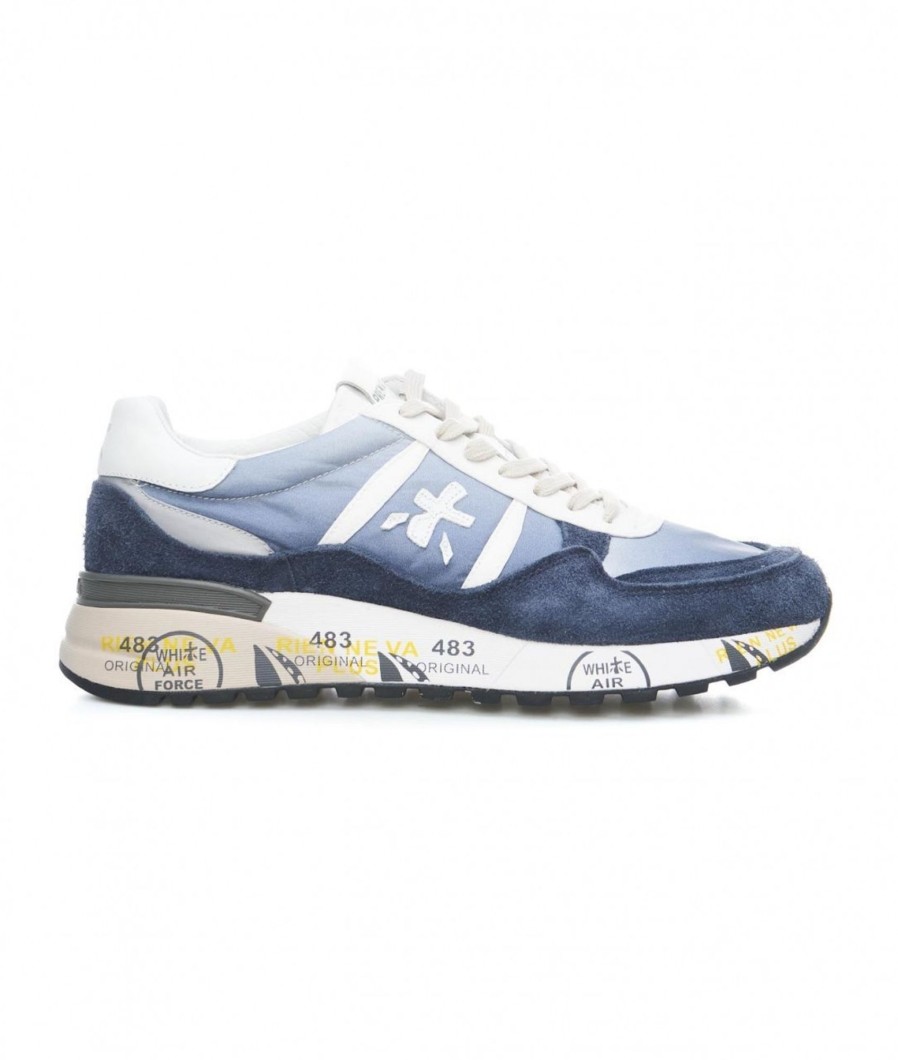 Premiata Sneakers Landeck Blu Clearance