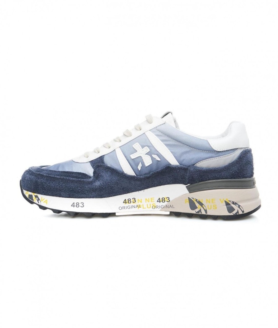 Premiata Sneakers Landeck Blu Clearance