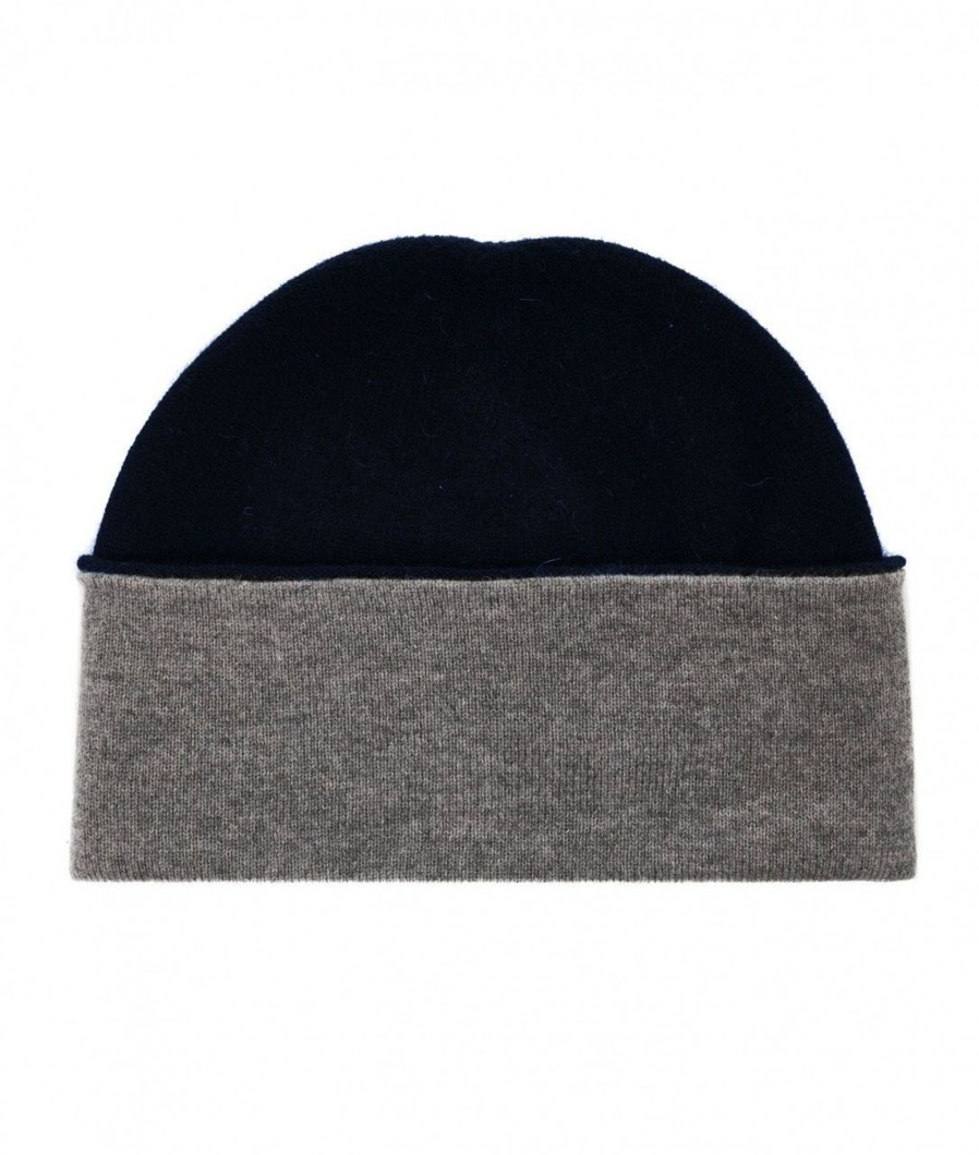 kangra Knit Beanie Blu Clearance