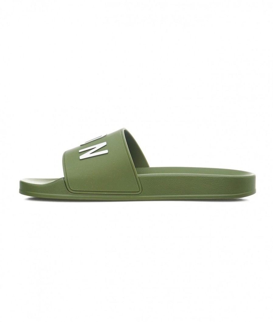 Dsquared2 Slides Con Logo Verde Online