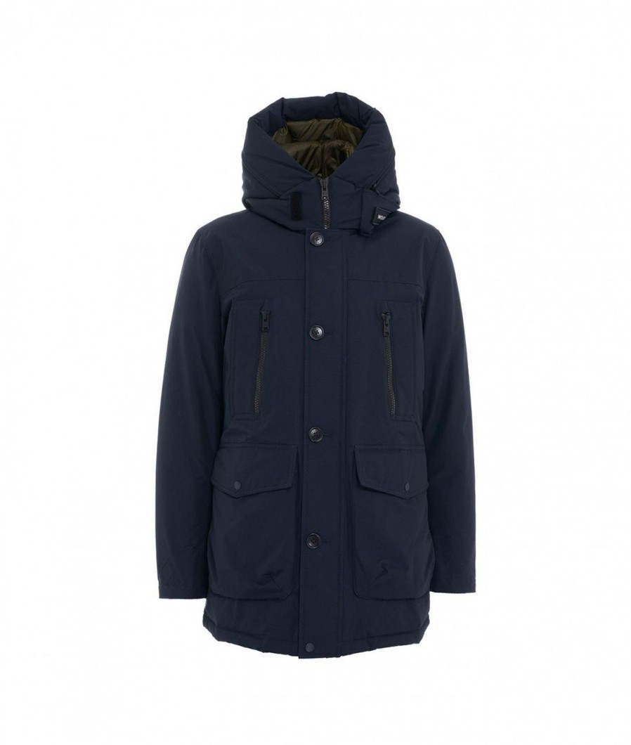 Woolrich Arctic Parka Ramar Bu Scuro Blu Scuro Hot