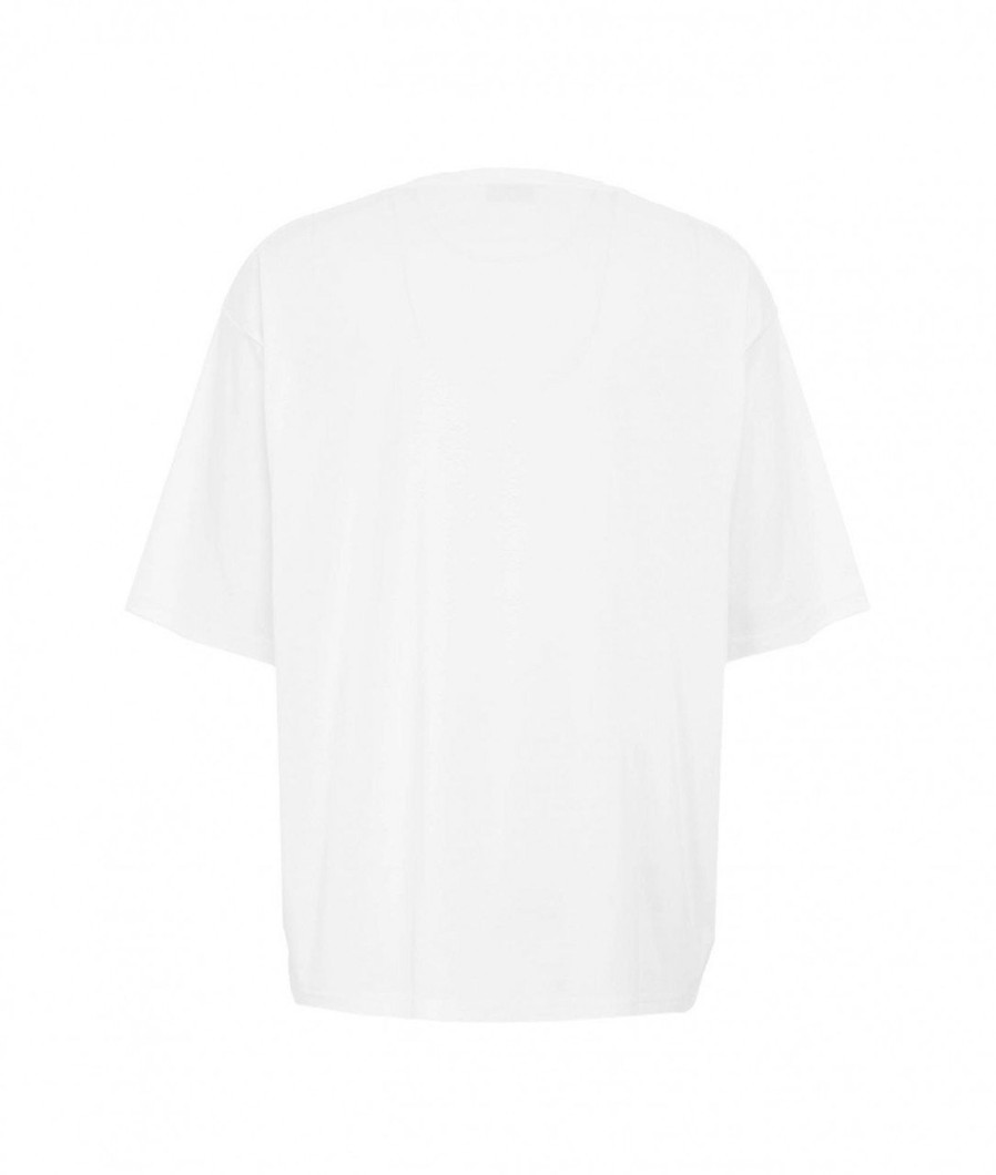 Lanvin T-Shirt Con Logo Bianco Best