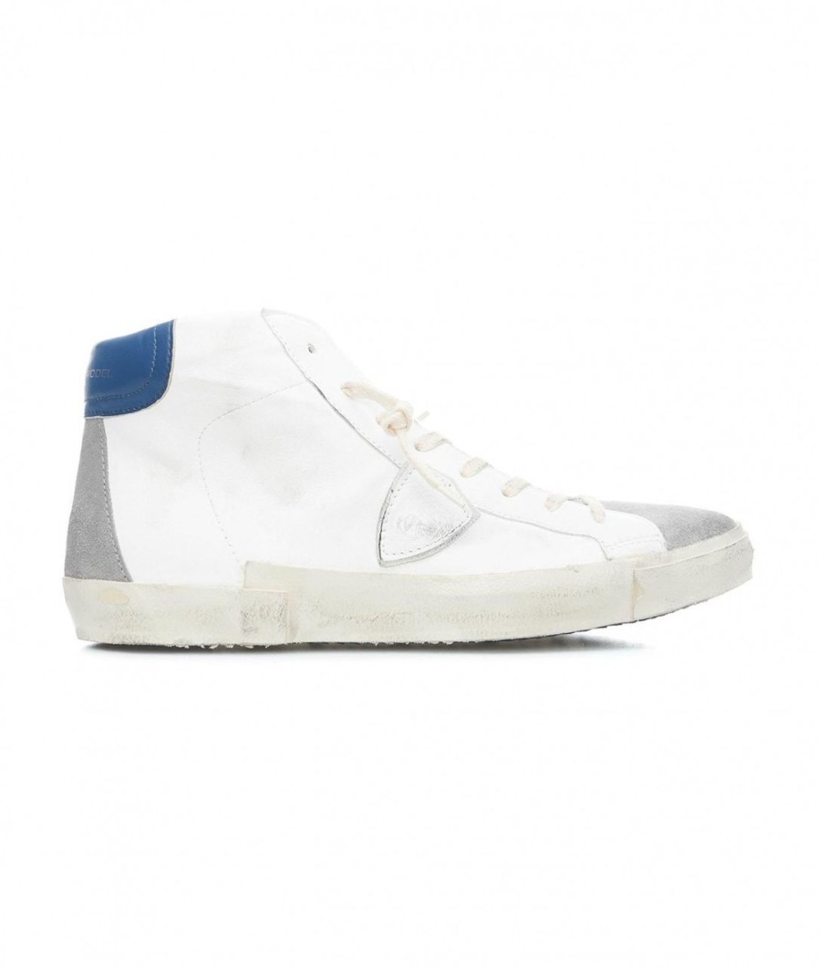 Philippe Model High-Top Sneakers Prsx High Bianco Wholesale