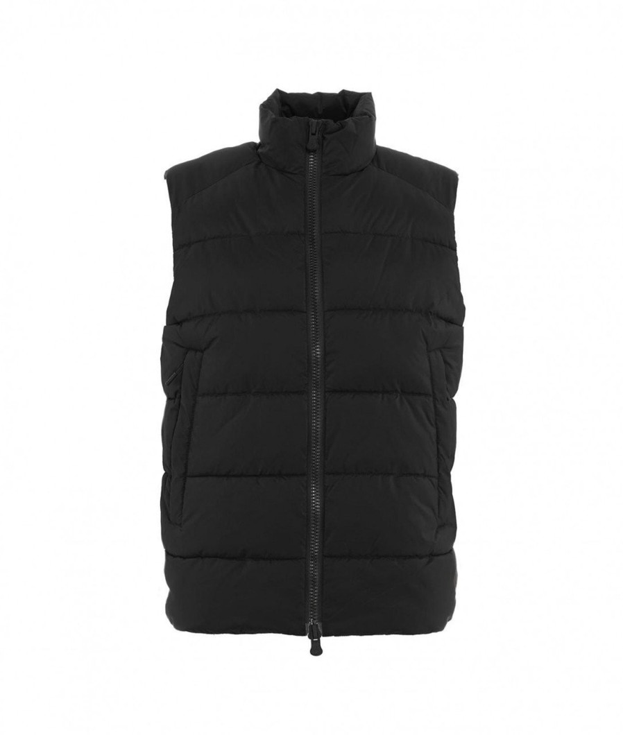 People Of Shibuya Gilet In Eco Piuma Nero Online