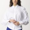 Elisabetta Franchi Camicia Con Dettagli Gold Bianco Online