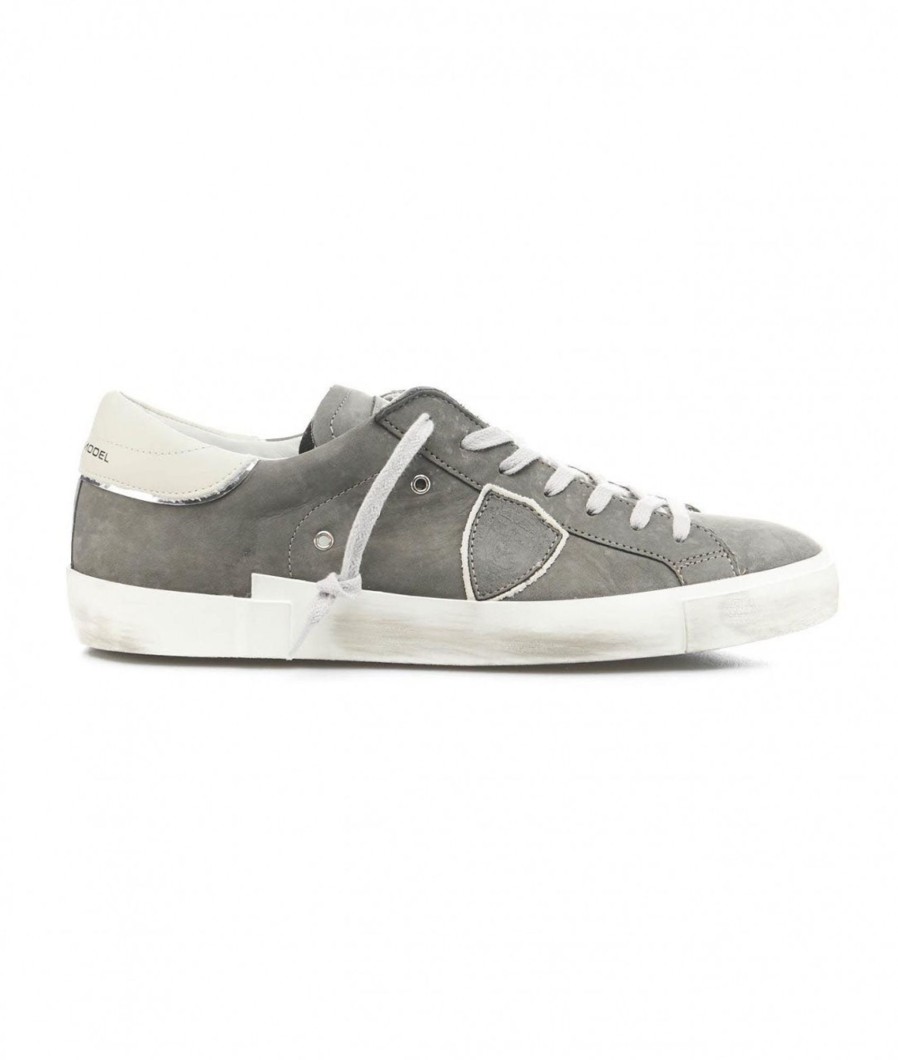 Philippe Model Sneakers Prsx Low Grigio Scuro Online