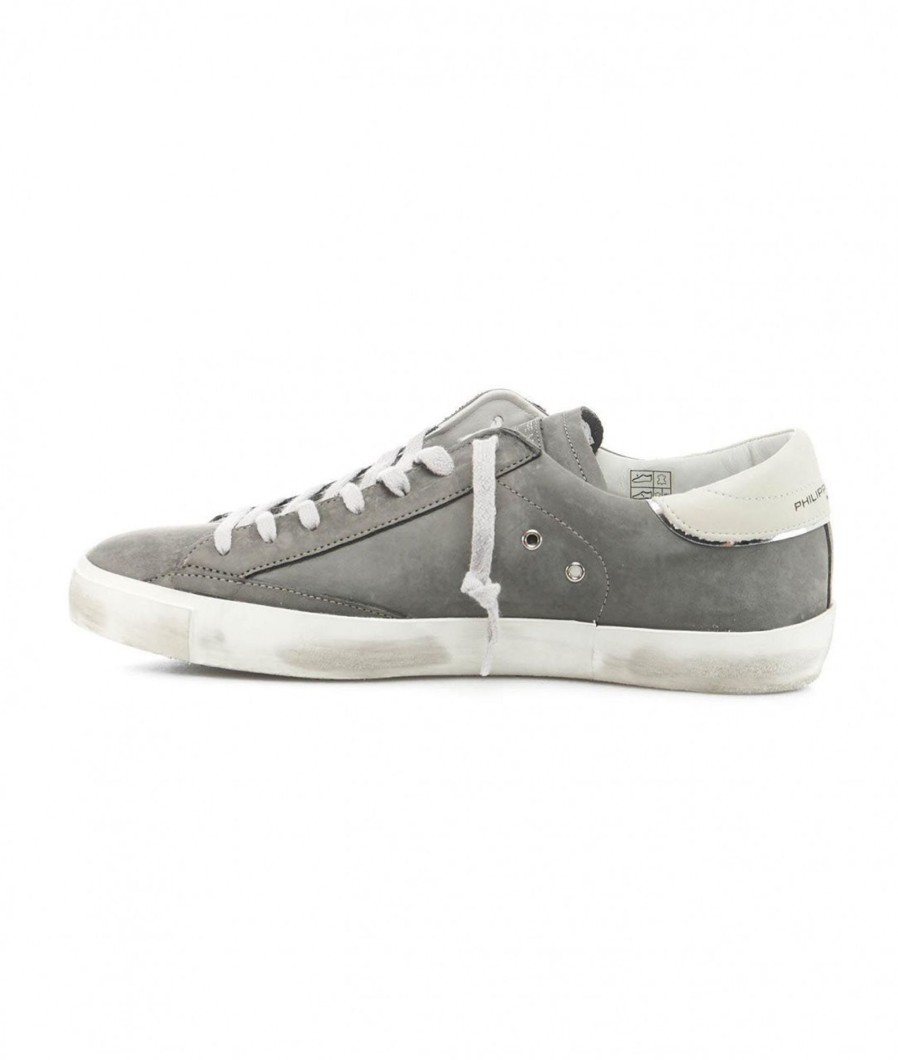 Philippe Model Sneakers Prsx Low Grigio Scuro Online