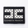 ELISABETTA FRANCHI BAMBINA Telo Mare Con Ricamo Logo Black/ Black Butter/ Butter Online