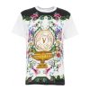 Versace T-Shirt Con Stapa Bianco New