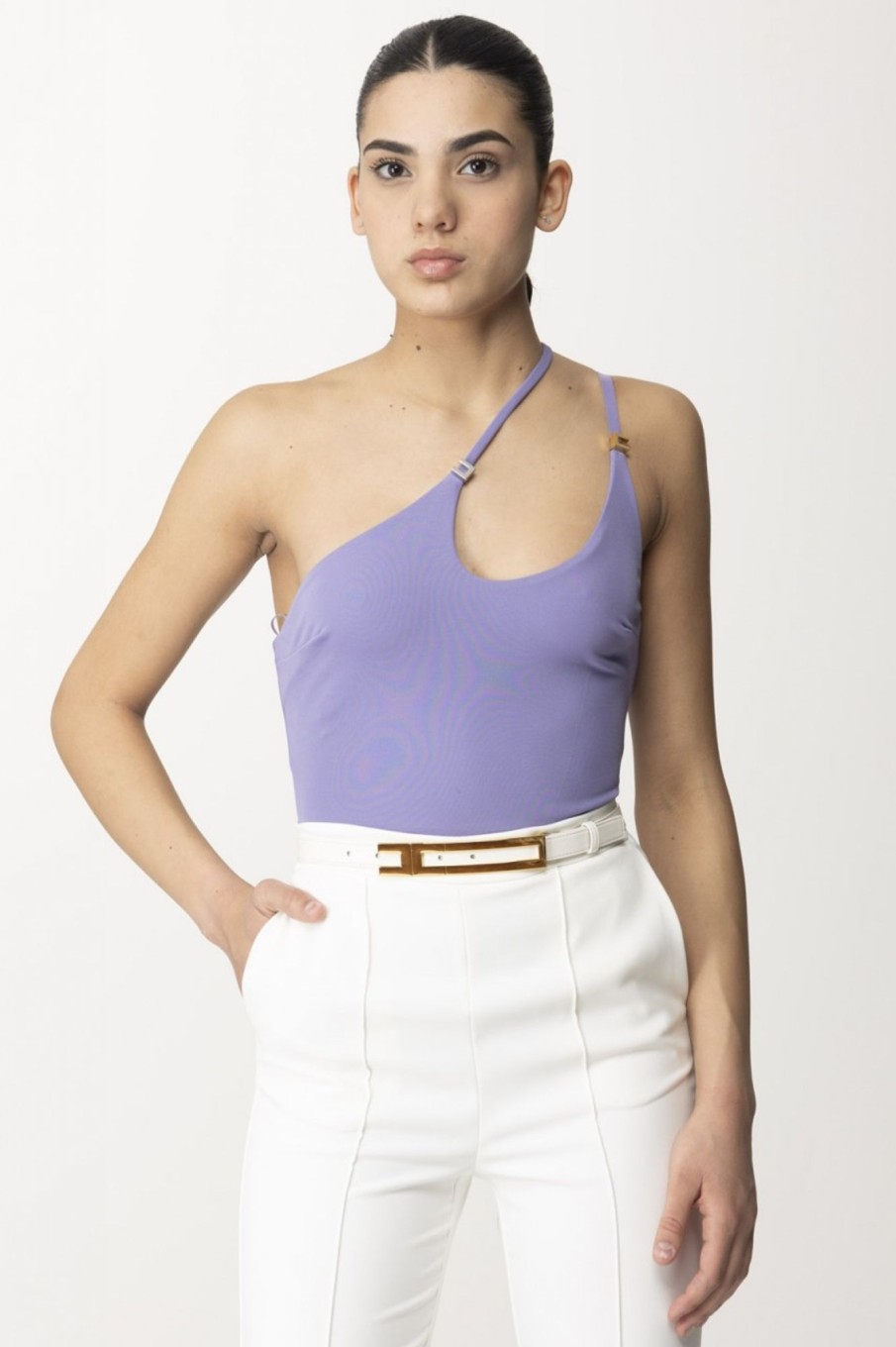 Elisabetta Franchi Body In Jersey Monospalla Iris Wholesale