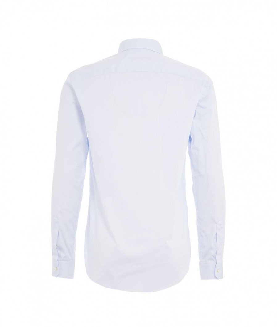 Brian Dales Camicia In Cotone Azzurro Online