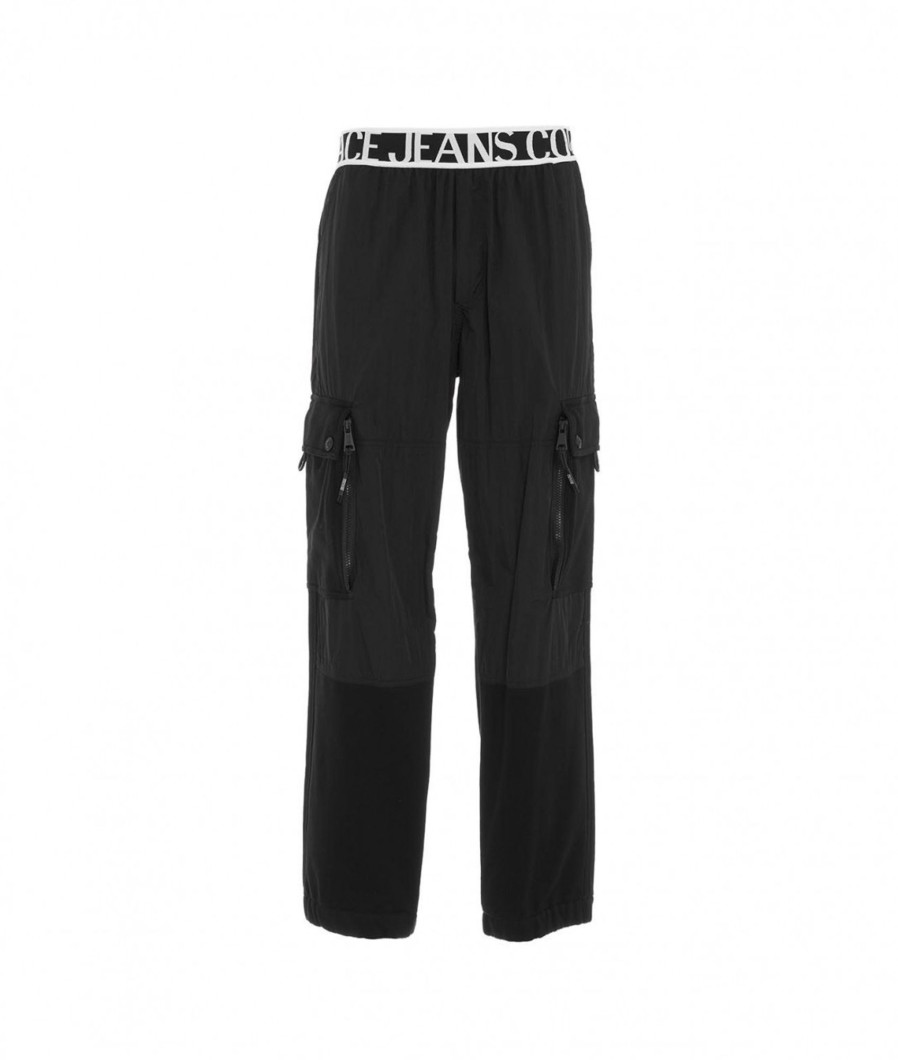 Versace Cargo Joggers Nero Online