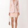 Elisabetta Franchi Minigonna Con Pizzo Rosa Baby New