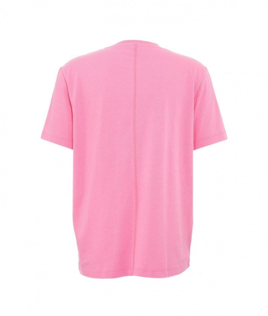 Alpha Tauri T-Shirt Con Logo Pink Wholesale