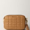 Michael Kors Camera Bag With Tassel Pale Peanut Best