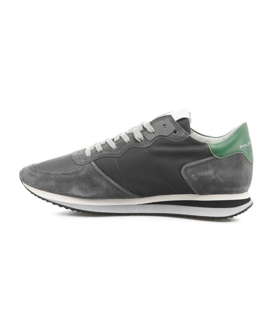 Philippe Model Sneakers Trpx Low Grigio Scuro Wholesale