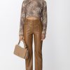 Aniye By Maglione Crop Con Stampa Animalier Dusty-Maku Hot