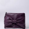 Twin-Set Pochette Con Fiocco Prism Violet Clearance