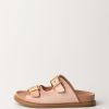 ELISABETTA FRANCHI BAMBINA Sandali Slide Pink New