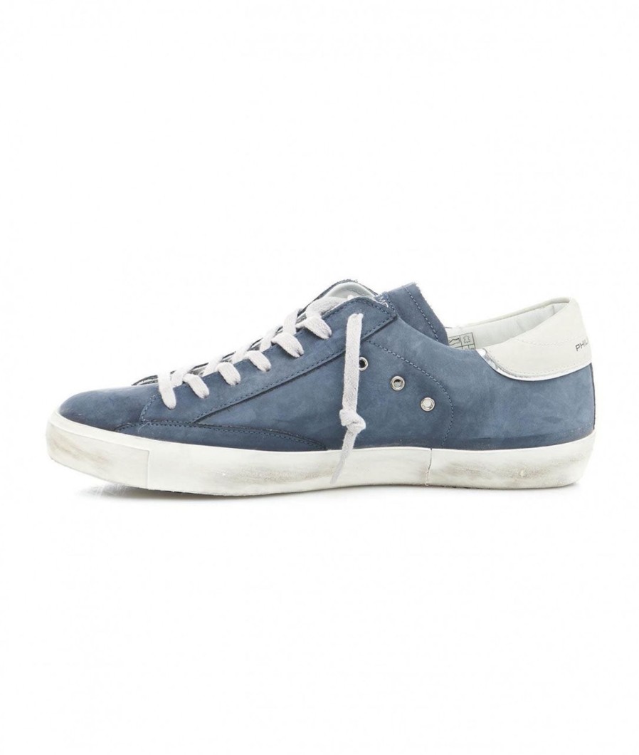 Philippe Model Sneakers Prsx Low Blu Scuro Online